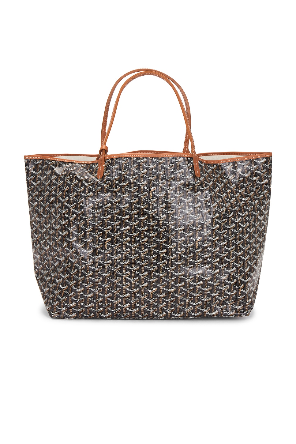 Pre-owned Goyard Saint Louis Gm Tote Bag In Black
