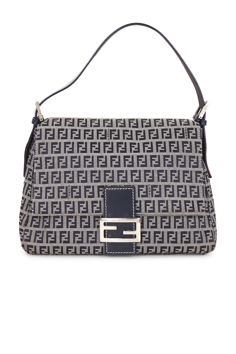 fendi Fendi Zucchino Mama Baguette Shoulder Bag
