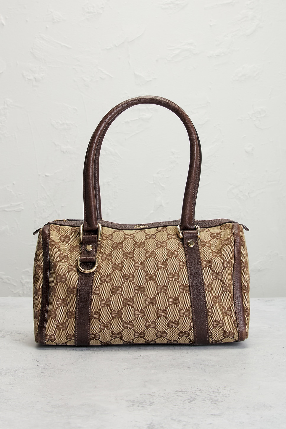 Pre-owned Gucci Abbey Tote Bag In Sand
