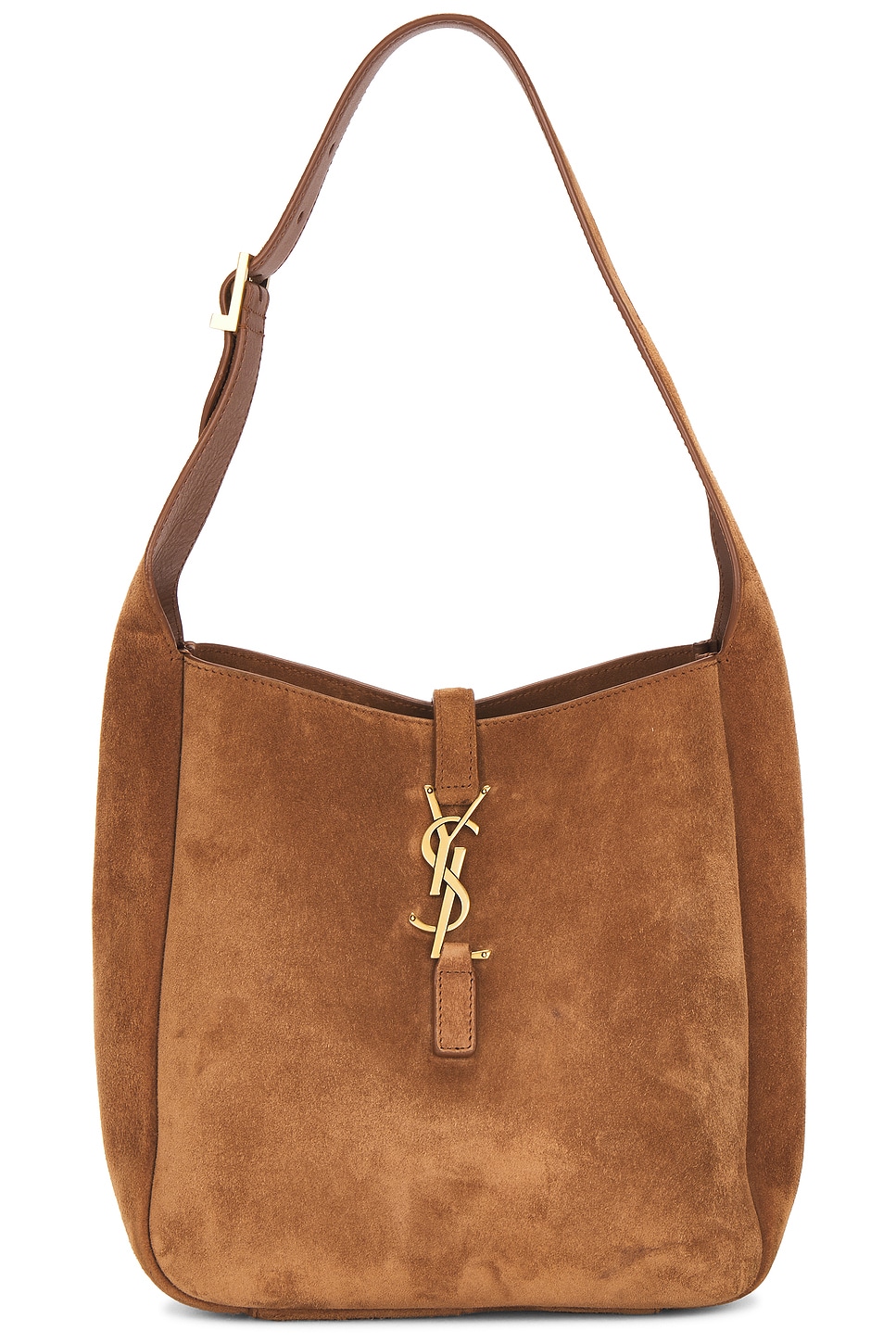 Pre-owned Saint Laurent Small Le 5 A 7 Hobo Bag