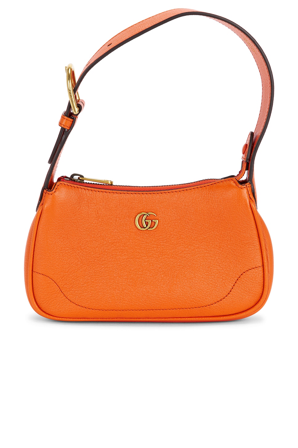 Click to view more detailed imagery on our partner's website Pre-owned Gucci Aphrodite Shoulder Bag In Orange