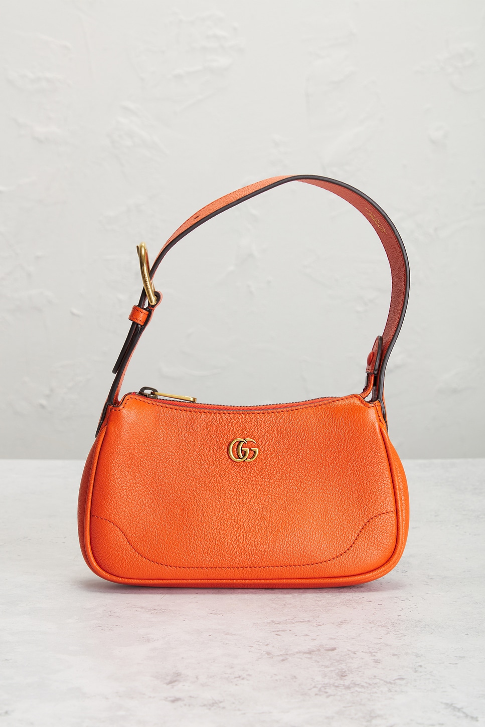 GUCCI Pre-owned Aphrodite Shoulder Bag In Orange