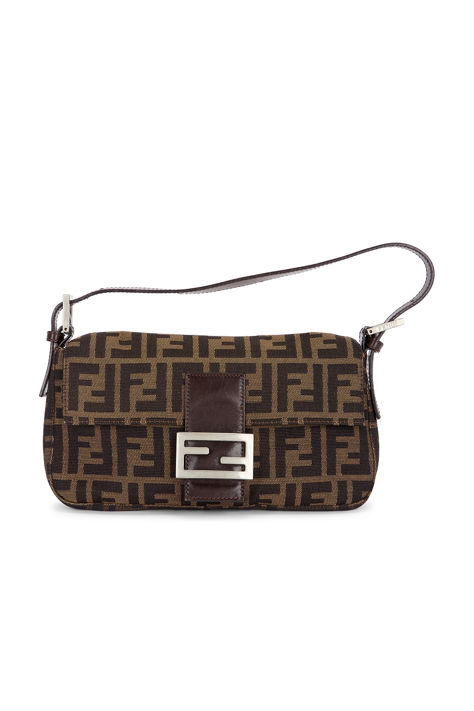 fendi Fendi Zucca Baguette Shoulder Bag