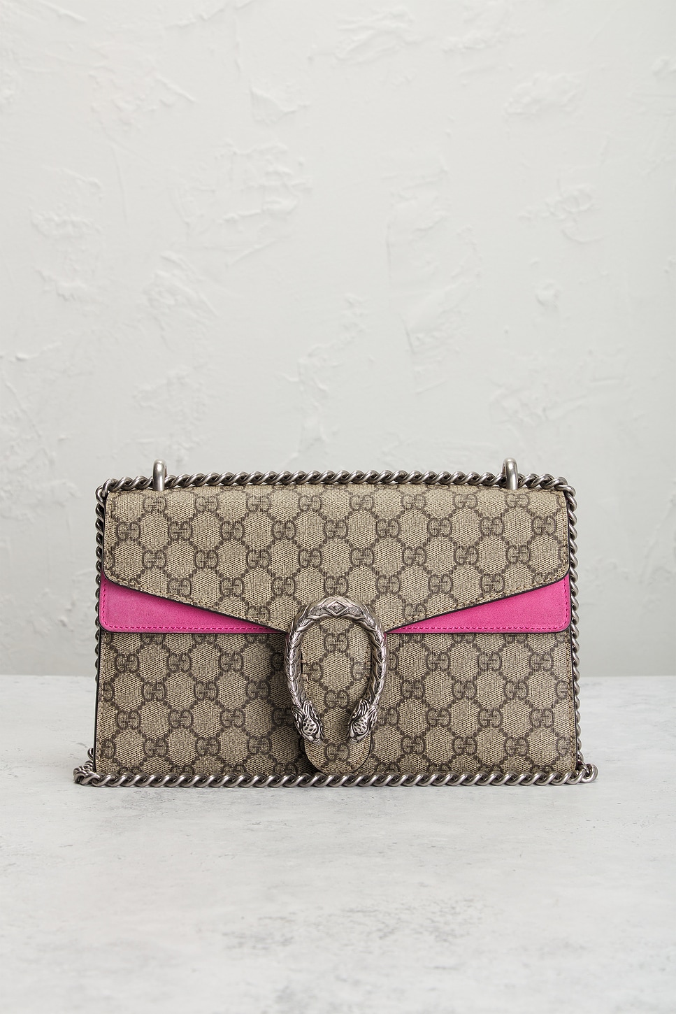 Pre-owned Gucci Dionysus Shoulder Bag N Beige In Sand