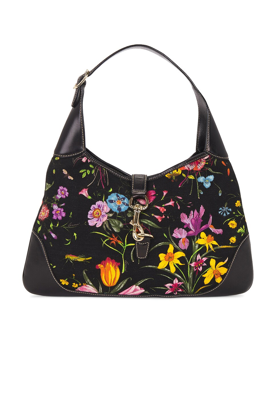 gucci Gucci Flora Jackie O Bouvier Hobo Bag