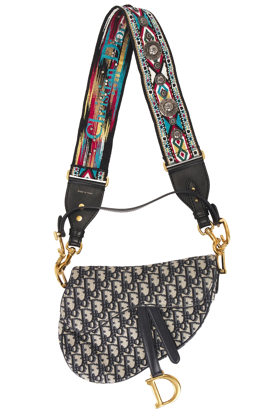 dior Dior Oblique Trotter Saddle Bag