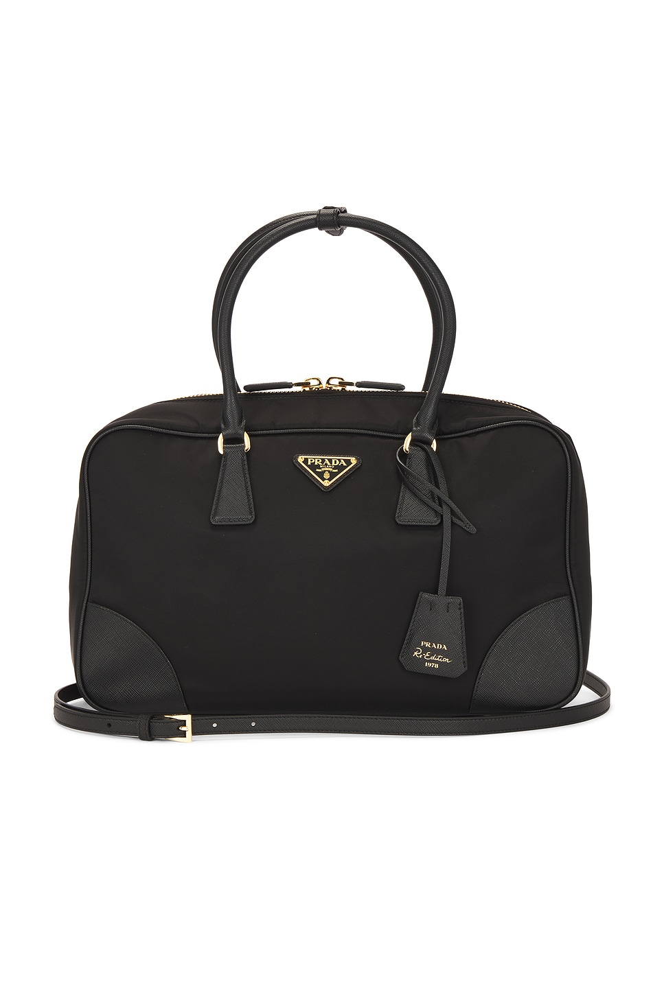 Pre-owned Prada Niryu Tote Bag In Black