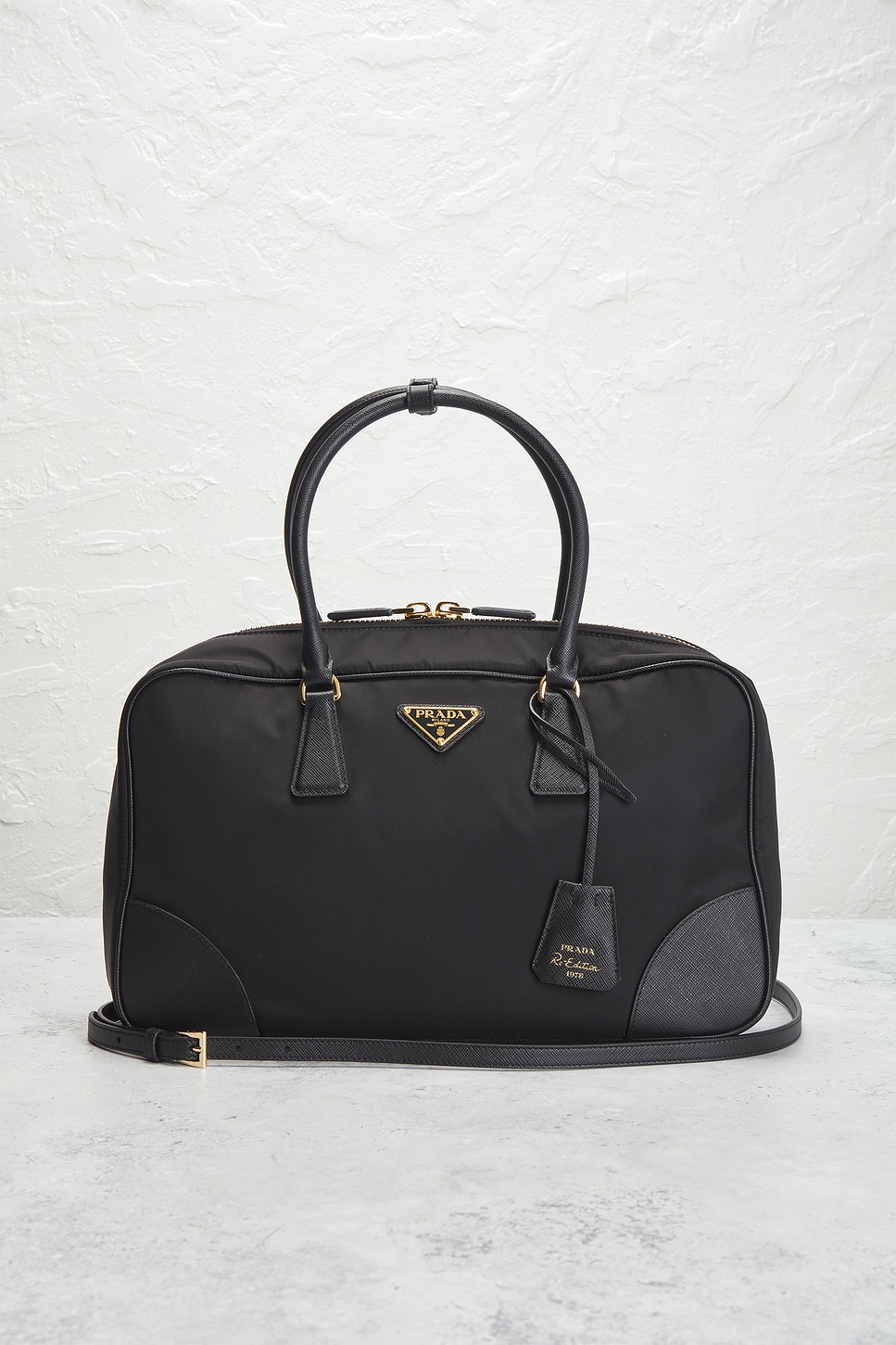 Pre-owned Prada Niryu Tote Bag In Black