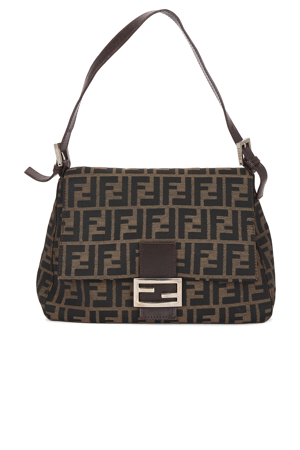 fendi Fendi Zucca Mama Baguette Shoulder Bag