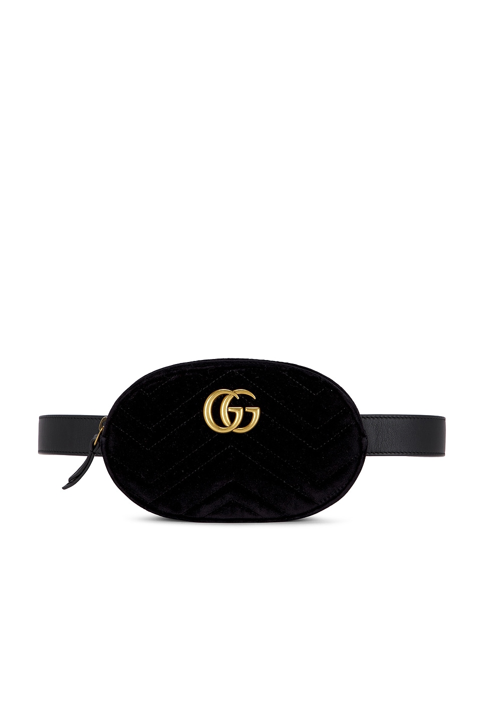 gucci Gucci Velvet GG Marmont Belt Bag