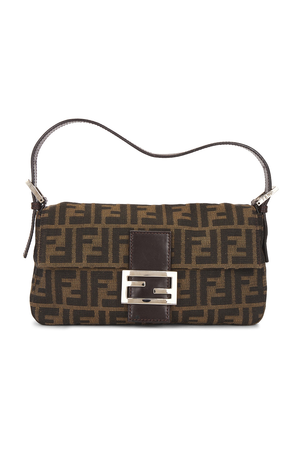 fendi Fendi Zucca Baguette Shoulder Bag