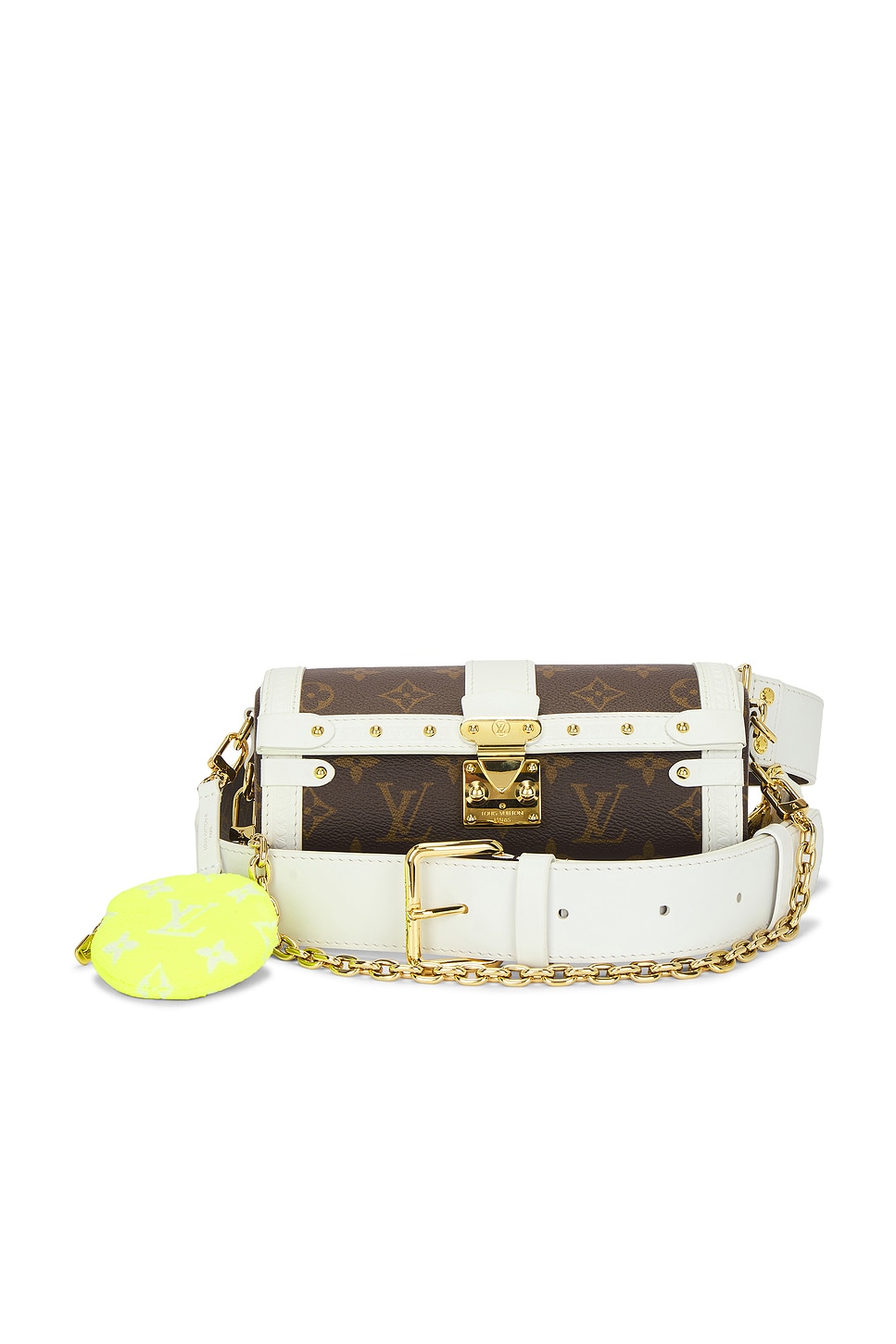 Pre-owned Louis Vuitton Monogram Papillon Trunk Shoulder Bag In Brown