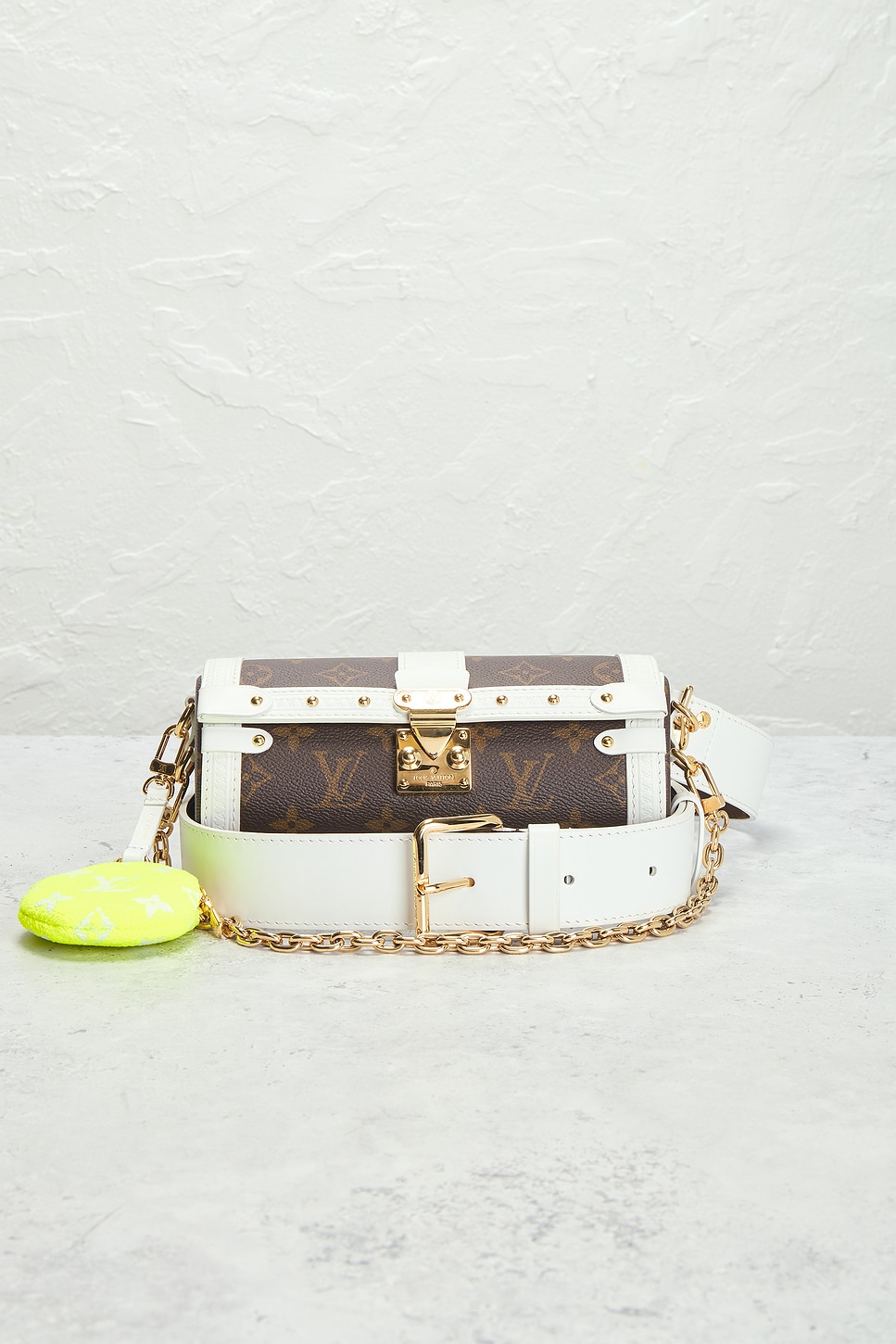 Pre-owned Louis Vuitton Monogram Papillon Trunk Shoulder Bag In Brown