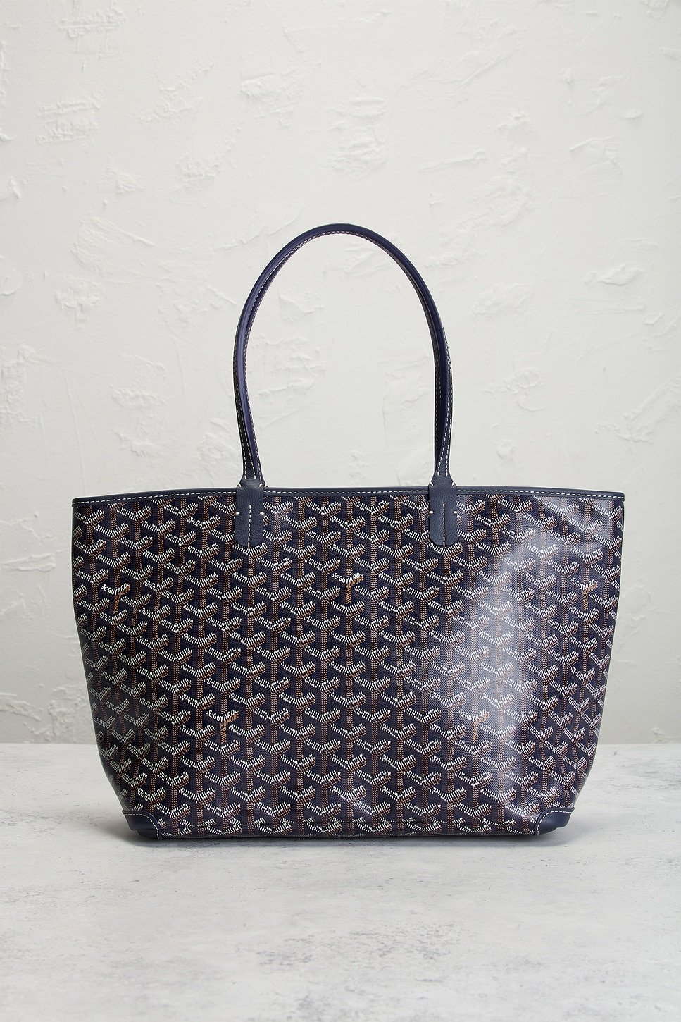Pre-owned Goyard Saint Louis Pm Tote Bag In Black