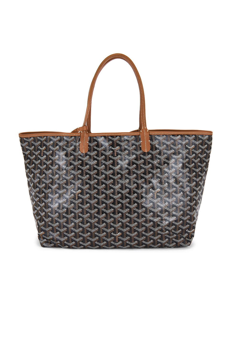 Pre-owned Goyard Saint Louis Pm Tote Bag In Black