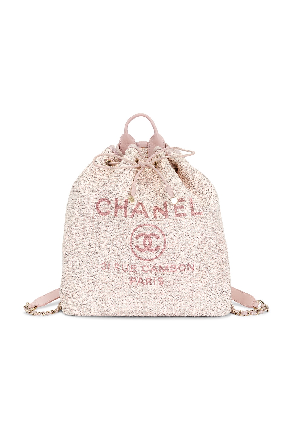 chanel Chanel Deauville Backpack