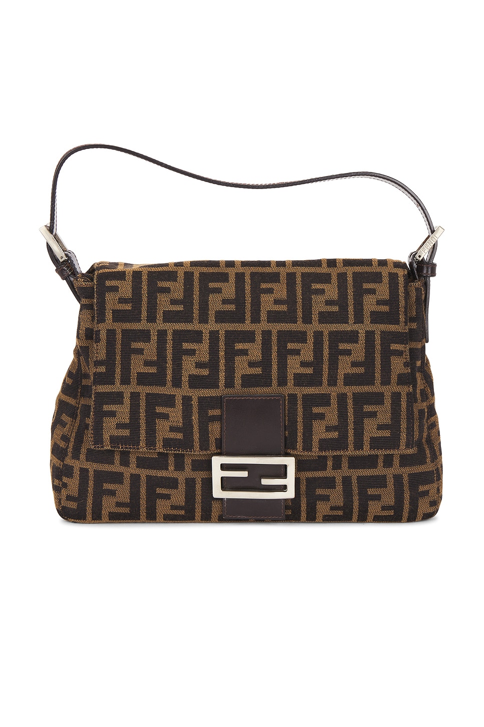 fendi Fendi Zucca Mama Baguette Shoulder Bag