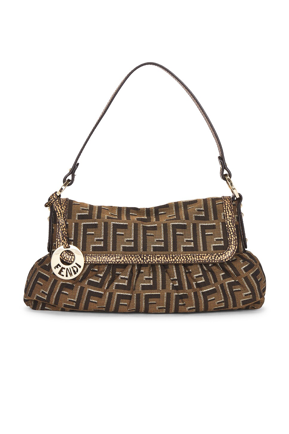 fendi Fendi Zucca Chef Shoulder Bag