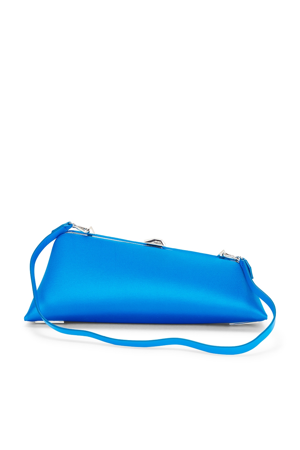 Pre-owned Attico The  Long Night Clutch In Blue