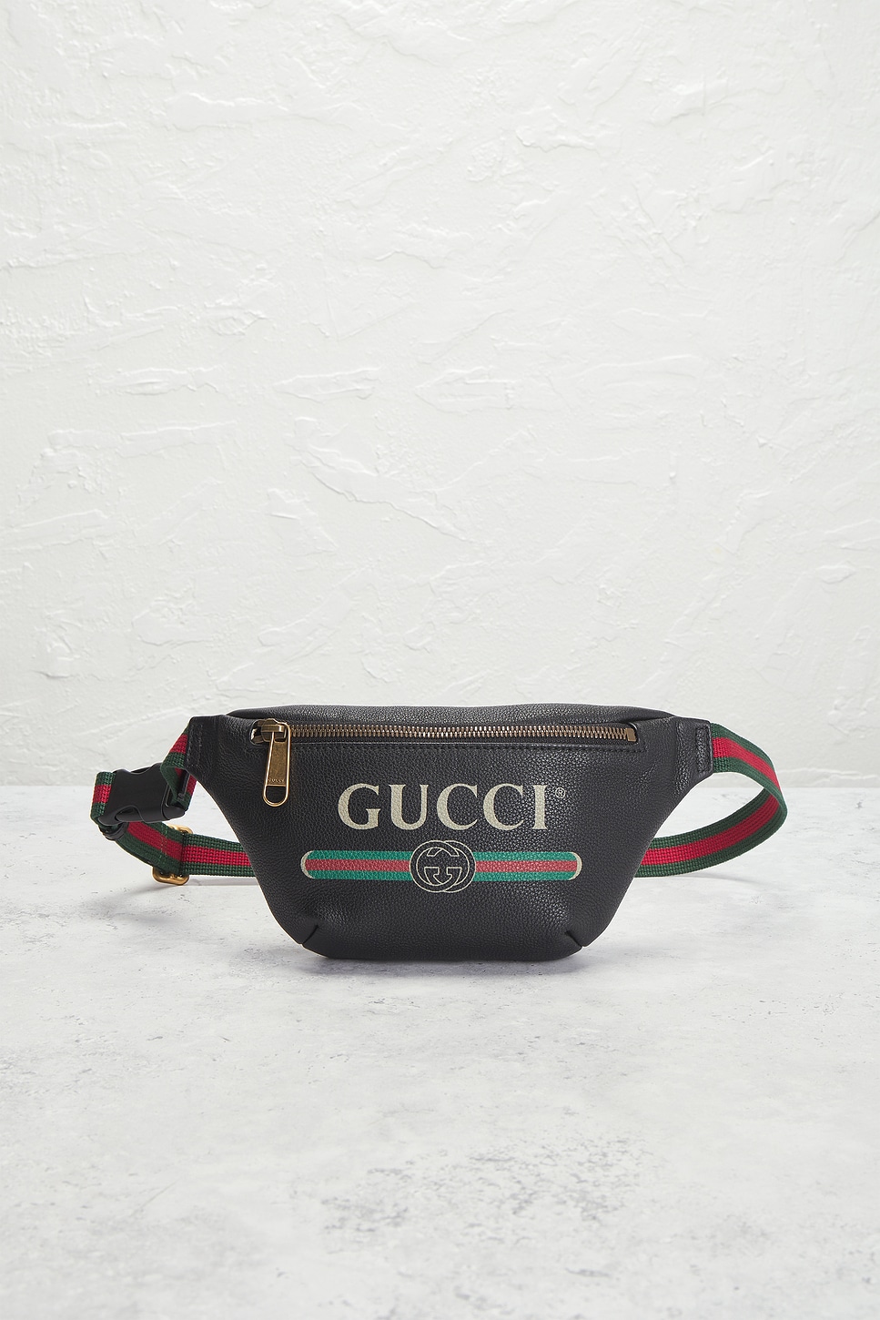 Pre-owned Gucci Belt Bag In Black