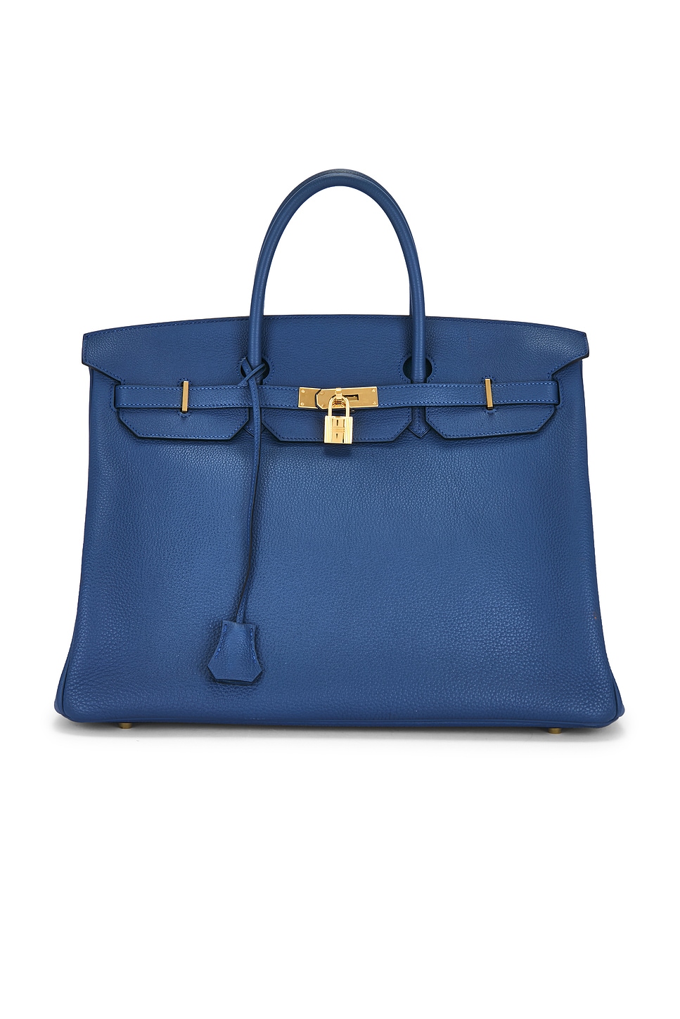 Click to view more detailed imagery on our partner's website Pre-owned Hermes Togo Birkin 40 Retourne Handbag