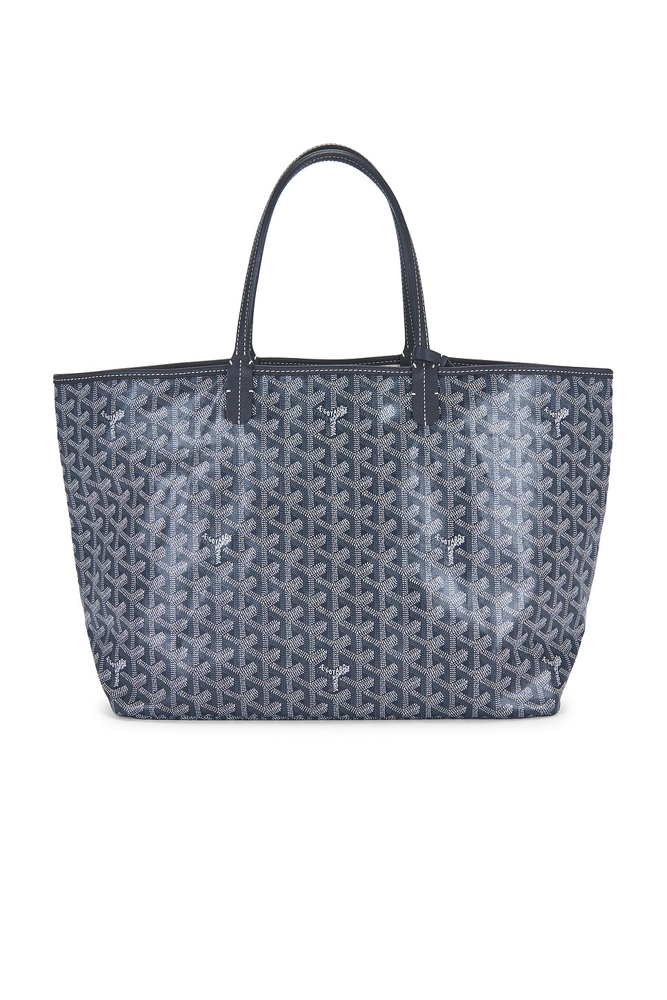 Pre-owned Goyard Saint Louis Pm Tote Bag In Gray