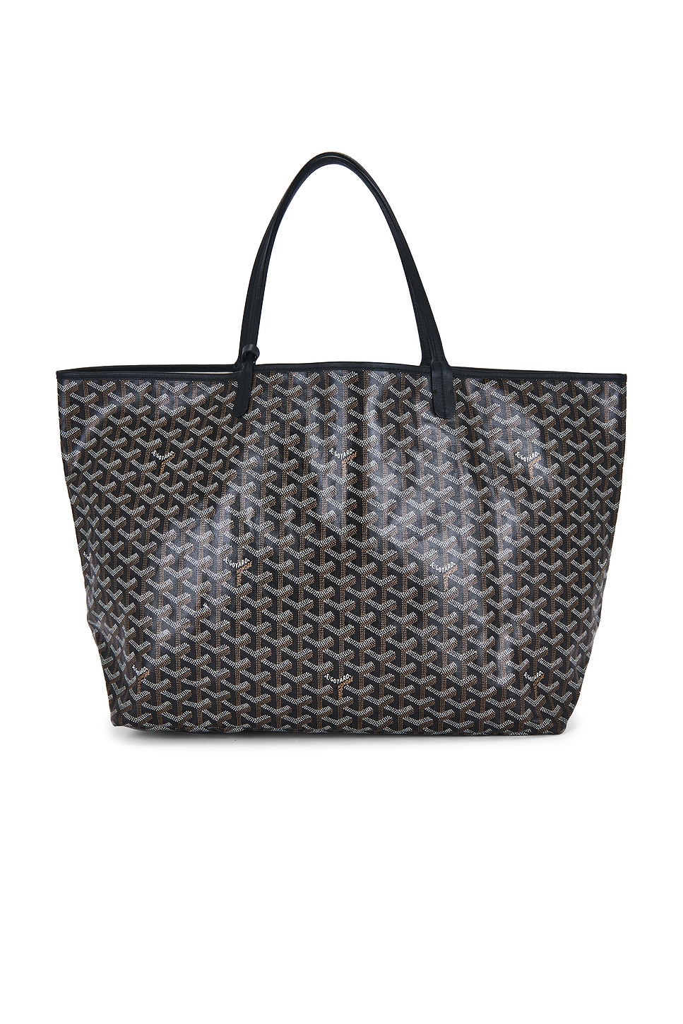 GOYARD Pre-owned Saint Louis Gm Tote Bag In Black