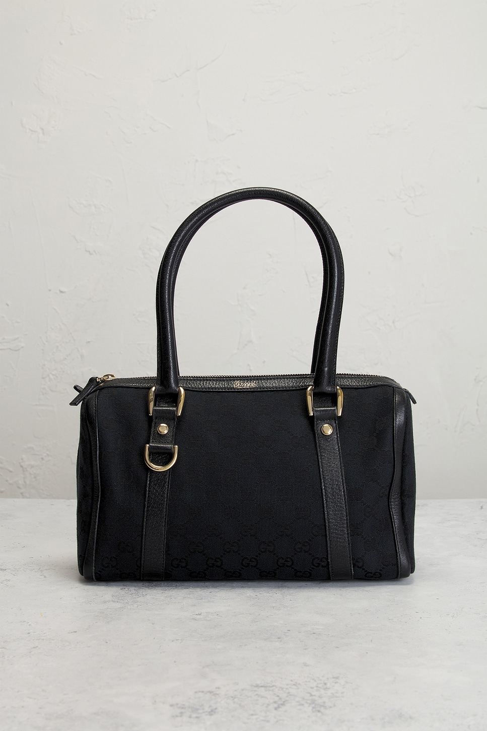 GUCCI Pre-owned Abbey D-ring Handbag In Black