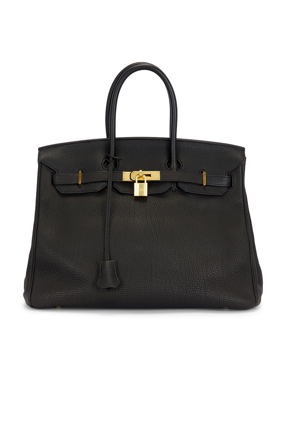 Click to view more detailed imagery on our partner's website Pre-owned Hermes Togo Birkin 35 Handbag In Black