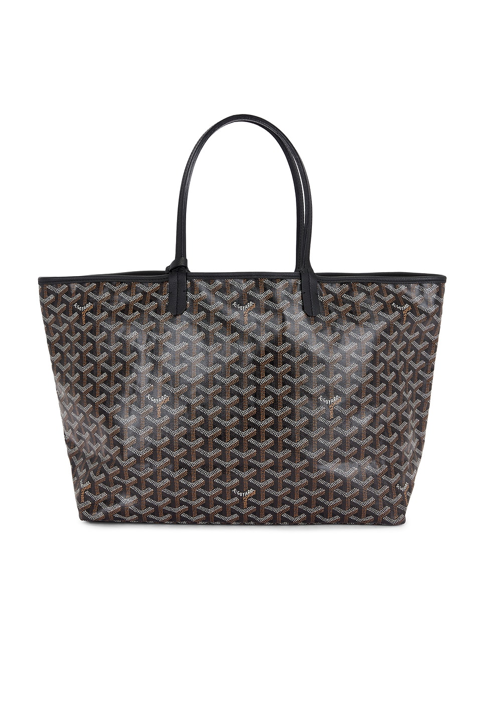 Pre-owned Goyard Saint Louis Gm Tote Bag In Black