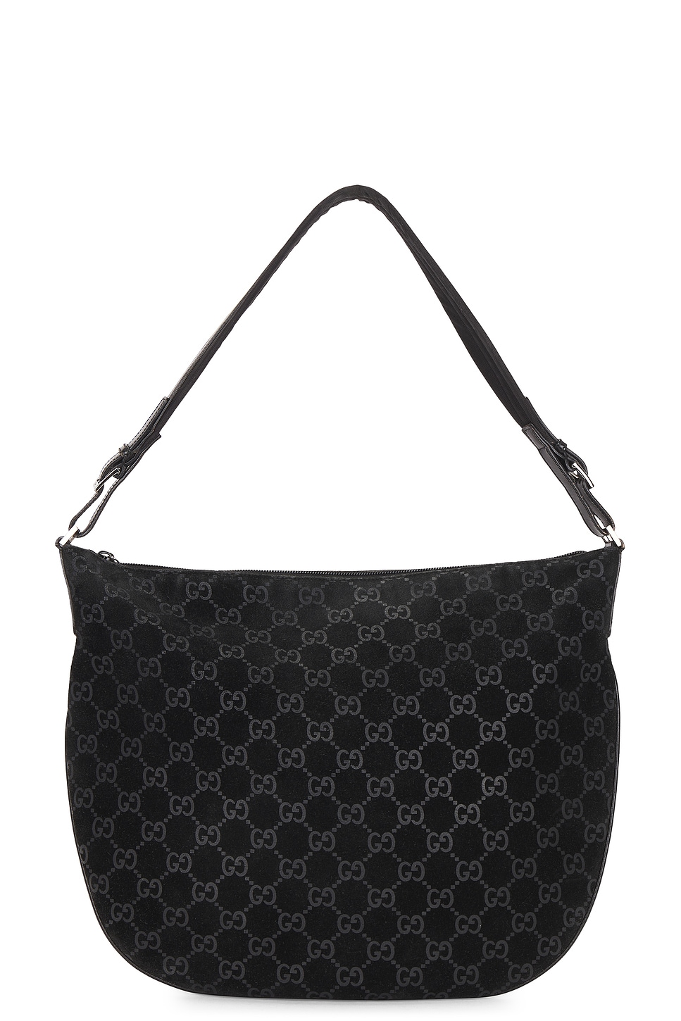 Click to view more detailed imagery on our partner's website Pre-owned Gucci Gg Hobo Bag In Black