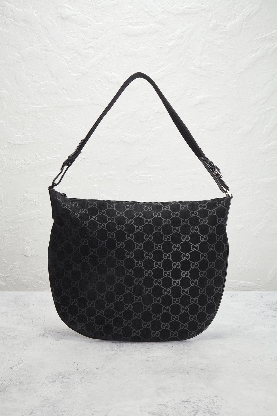 GUCCI Pre-owned Gg Hobo Bag In Black