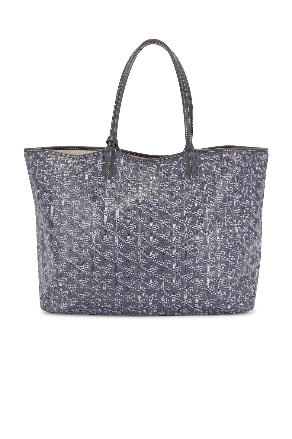 GOYARD Pre-owned Anjou Reversible Pm Tote Bag In Gray