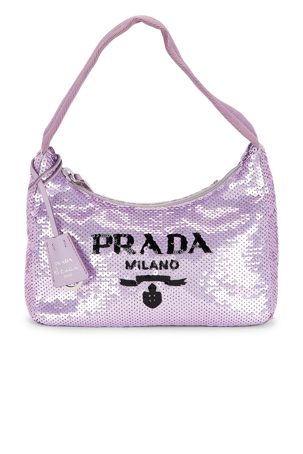 FWRD Renew Prada Re-Edition 2000 Sequin Shoulder Bag