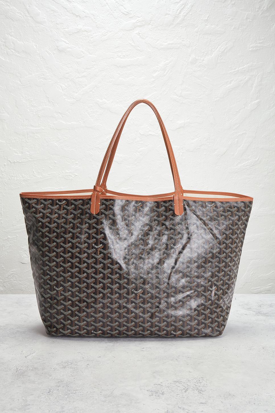 GOYARD Pre-owned Saint Louis Gm Tote Bag In Black