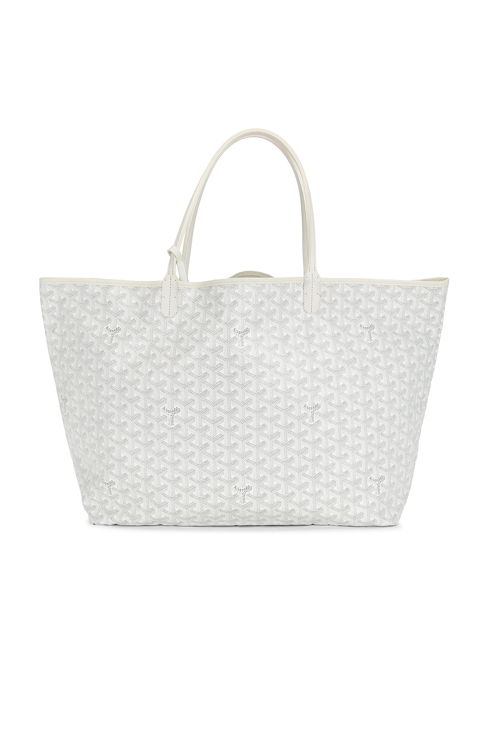 GOYARD Pre-owned Anjou Reversible Pm Tote Bag In White