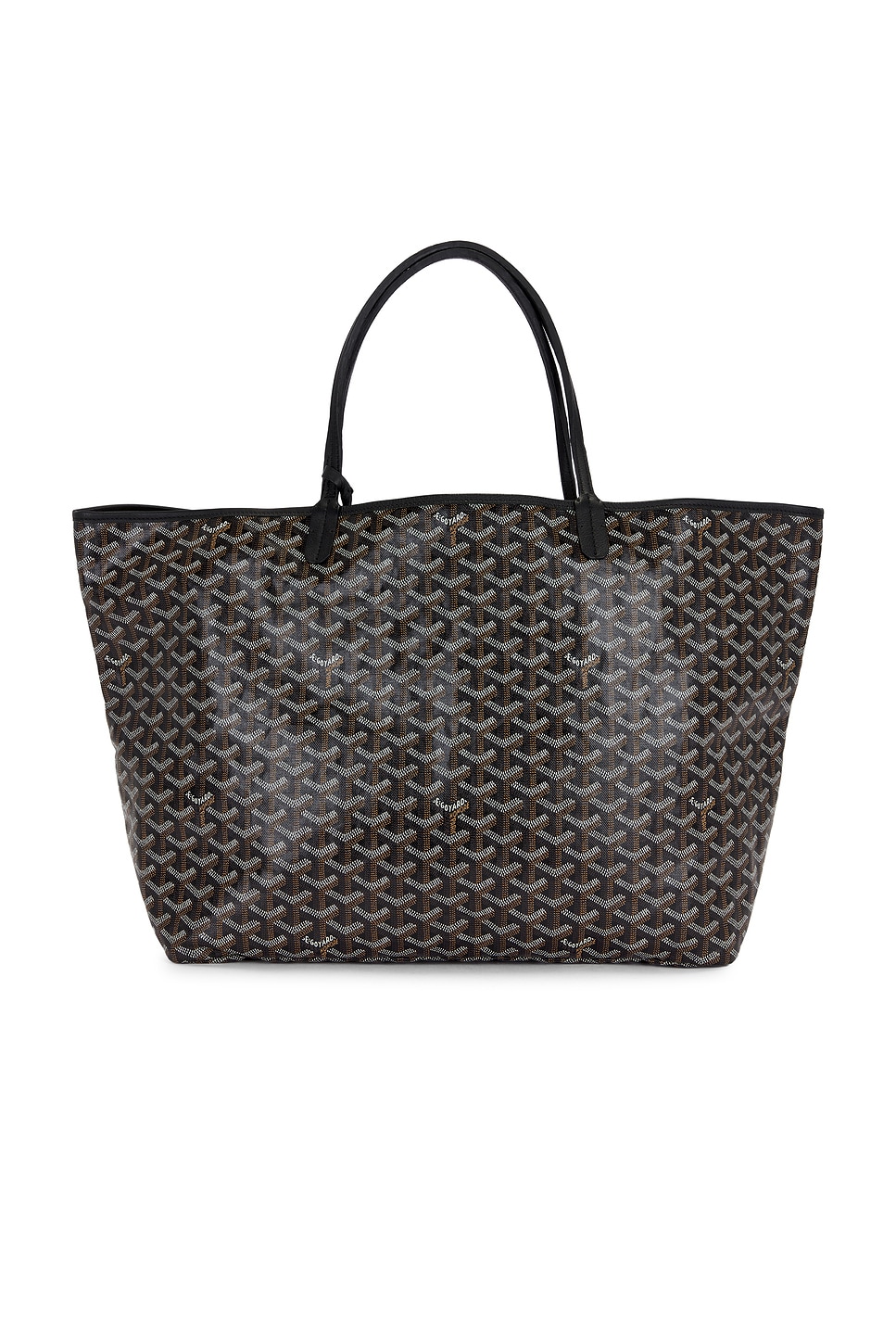 Pre-owned Goyard Artois Gm Tote Bag In Black
