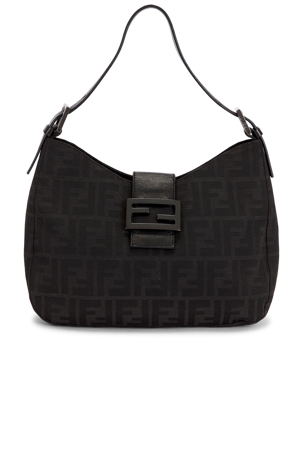 FWRD Renew Fendi Zucca Shoulder Bag