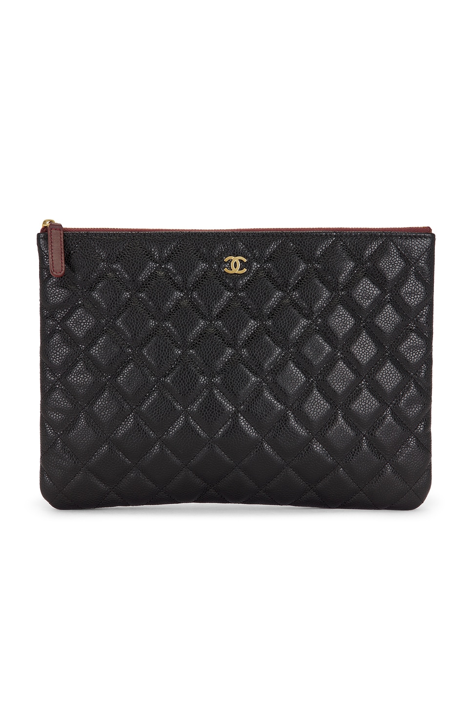 chanel Chanel Caviar Medium O Case Clutch