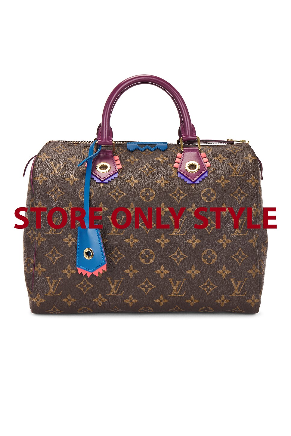 FWRD Renew Louis Vuitton Monogram Totem Speedy 30 Handbag