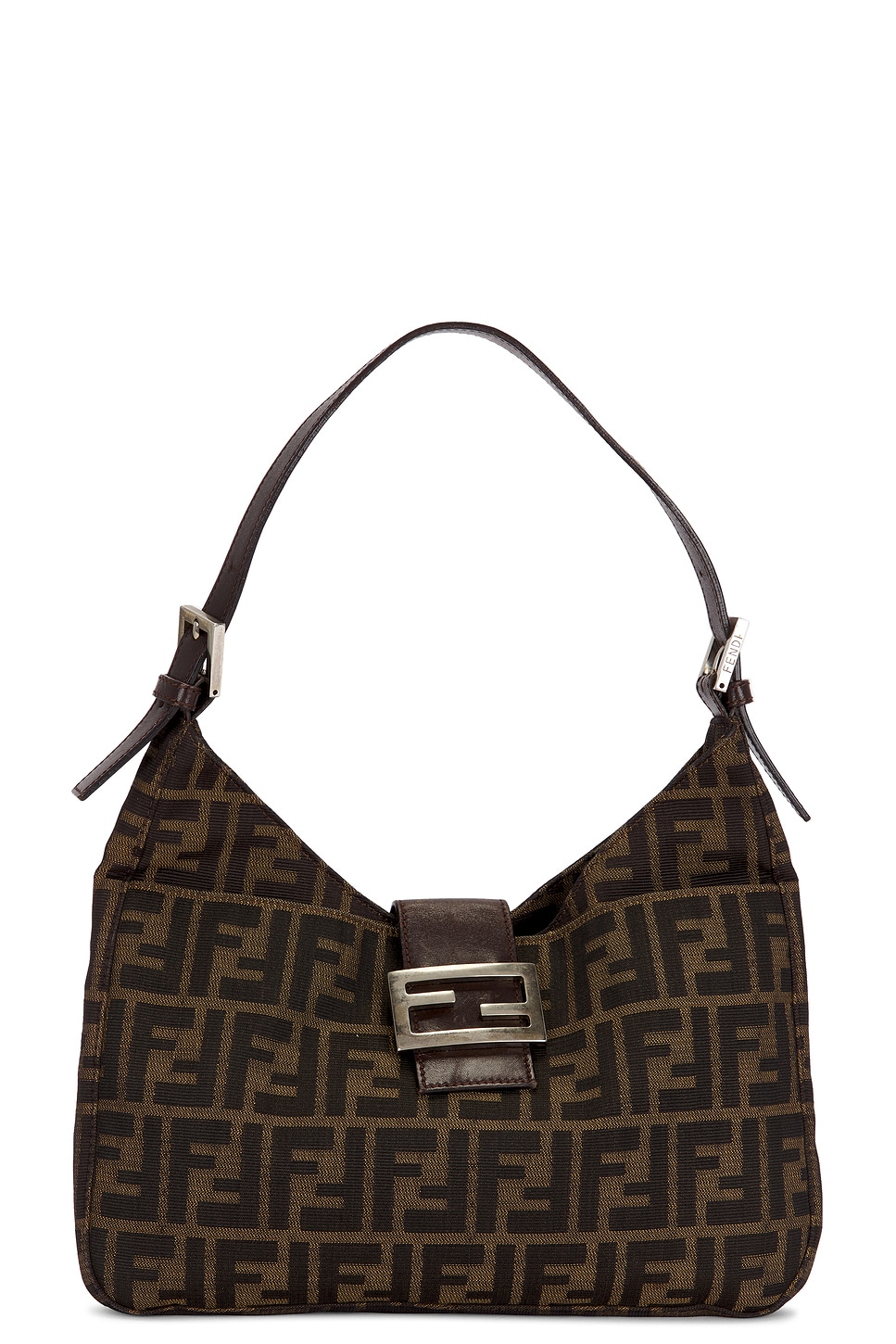 FWRD Renew Fendi Zucca Shoulder Bag