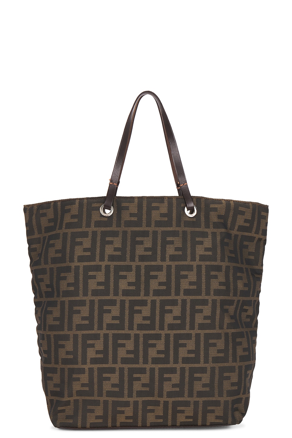 FWRD Renew Fendi Zucca Tote Bag