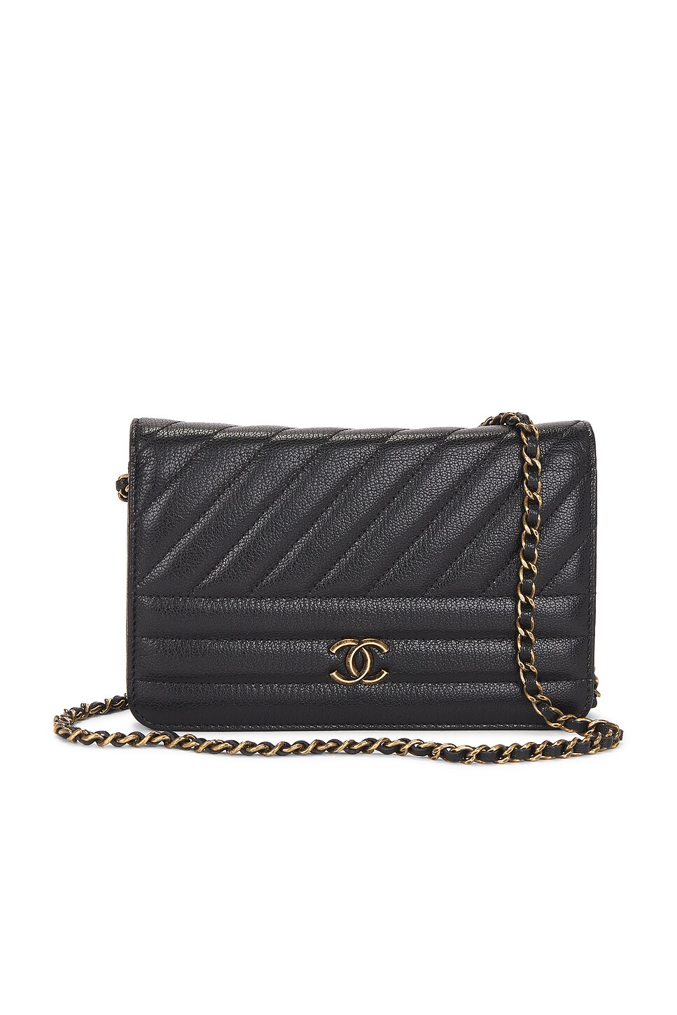 chanel Chanel Lambskin Wallet On Chain