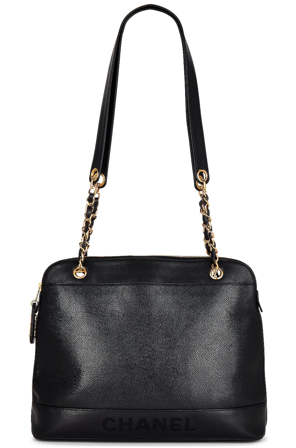 Caviar Tote Bag in Black