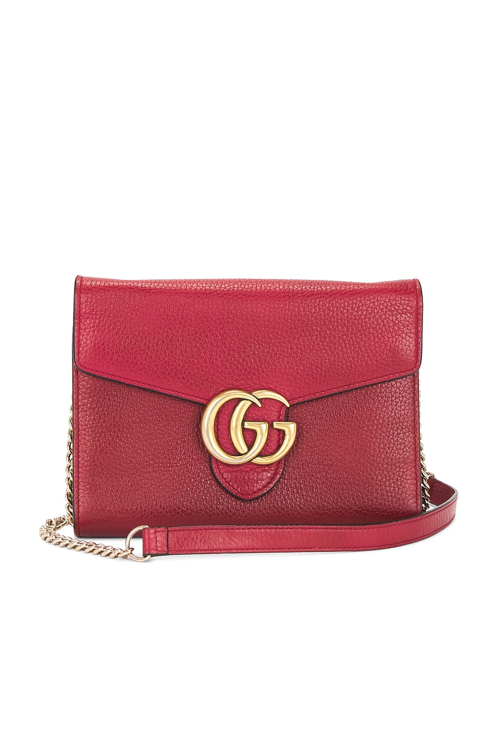 FWRD Renew Gucci GG Marmont Wallet On Chain