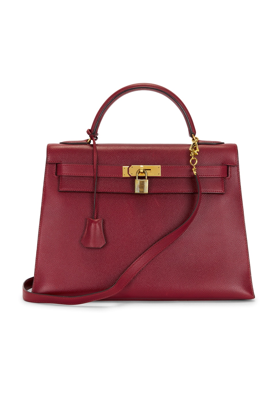 FWRD Renew Hermes Courchevel Kelly 28 Handbag