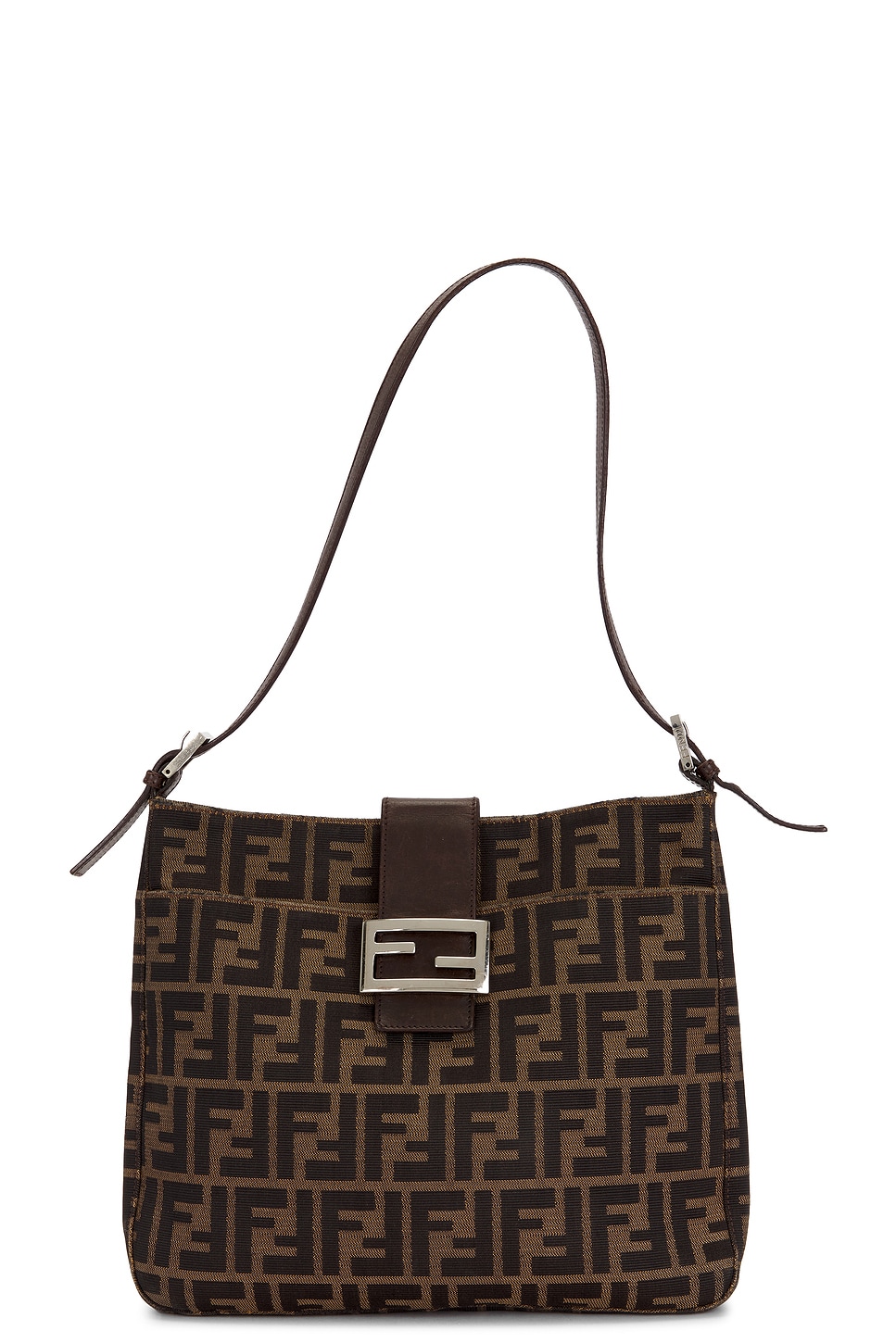 fendi Fendi Zucca Mama Baguette Shoulder Bag