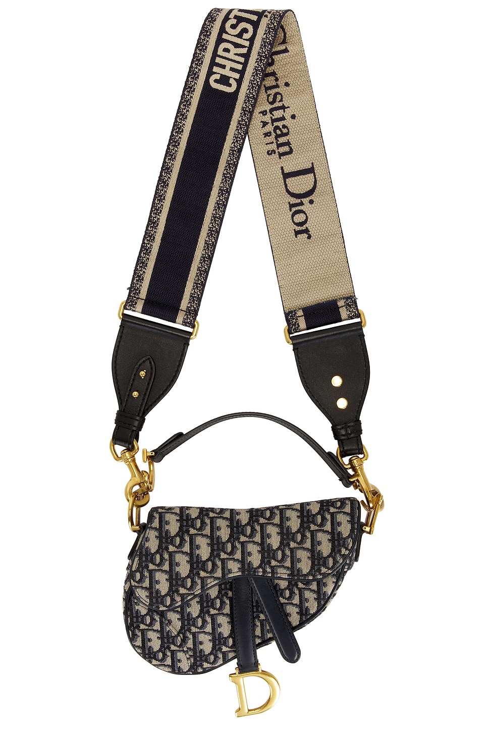 FWRD Renew Dior Trotter Oblique Saddle Bag