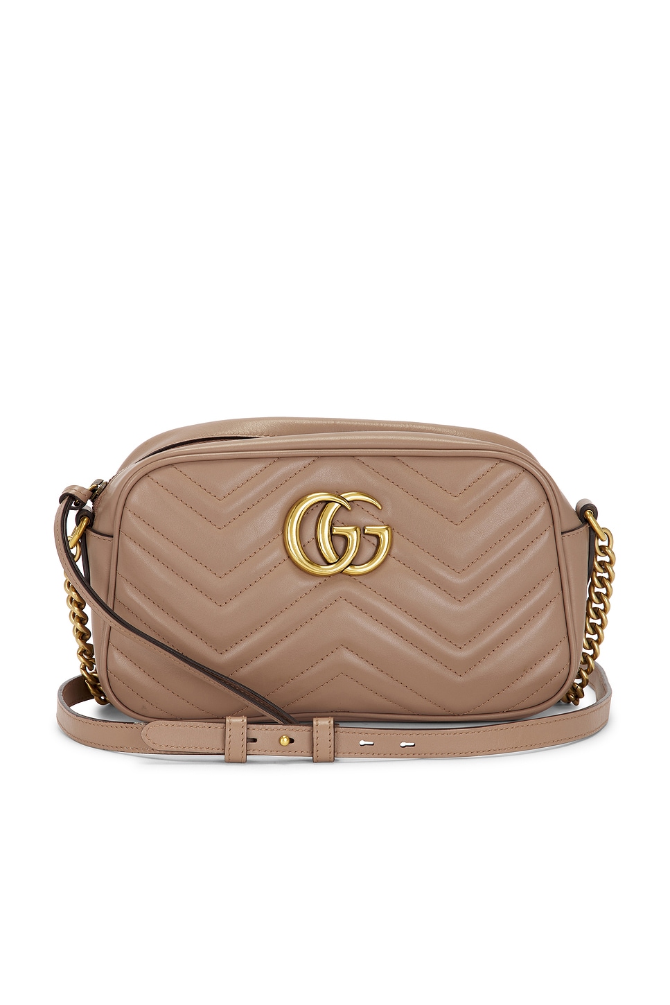 FWRD Renew Gucci Mini GG Marmont Shoulder Bag