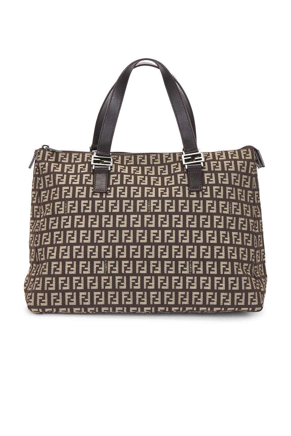 FWRD Renew Fendi Zucchino Tote Bag